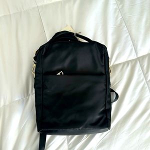 Black backpack purse, never used